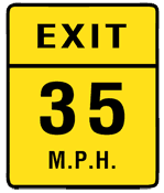 exit speed
