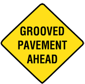 grooved pavement