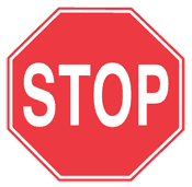 DMV practice tests - Stop Sign