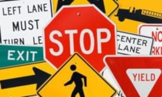 signs, signals and road markings