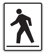 This sign indicates This is a pedestrian crosswalk, yield to people crossing
