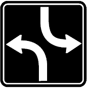 This sign indicates this lane is only for two-way left turns